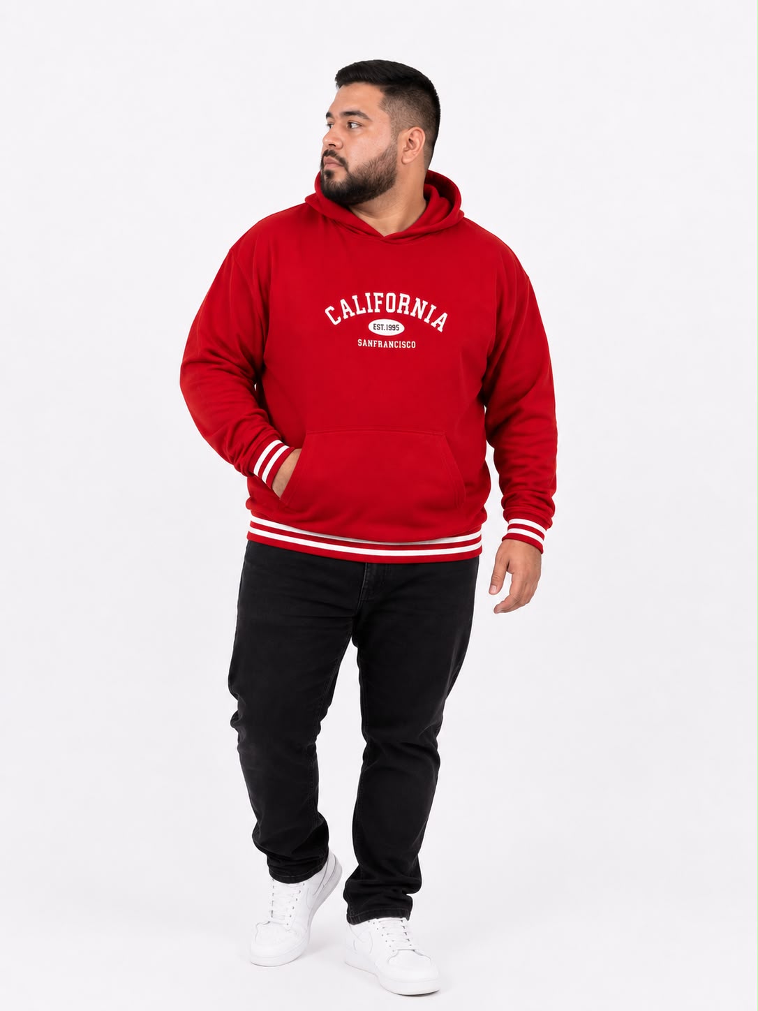 HOODIE HOMBRE CON CIERRE